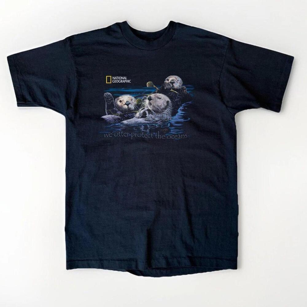 National Geographic Black Otter Tee 1